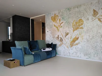 Parete decorata con CalceCruda di Novacolor, foto 4 di 7