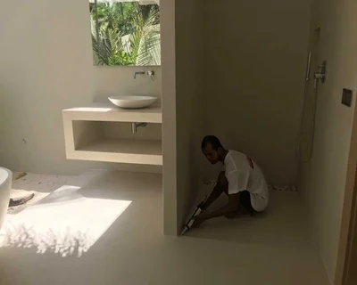 Baglioni Resort Maldives, rivestimenti Wall2Floor di Novacolor, foto 7 di 9